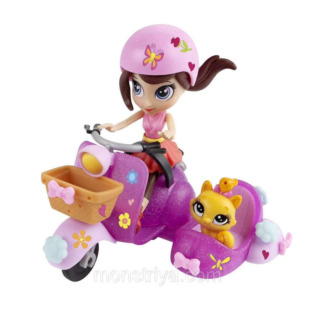 Littlest Pet Shop Ігровий набір "Блайс на скутері", фото 1