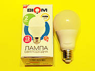 Лампа LED 15W E27, BIOM BT-516, 4500K