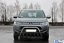 Кенгурятник WT004 (нерж.) - Mitsubishi Outlander 2013 і 2015+ рр., фото 2