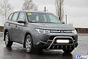 Кенгурятник WT004 (нерж.) - Mitsubishi Outlander 2013 і 2015+ рр., фото 3