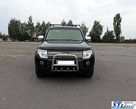 Кенгурятник QT006 (нерж.) - Mitsubishi Pajero Wagon IV