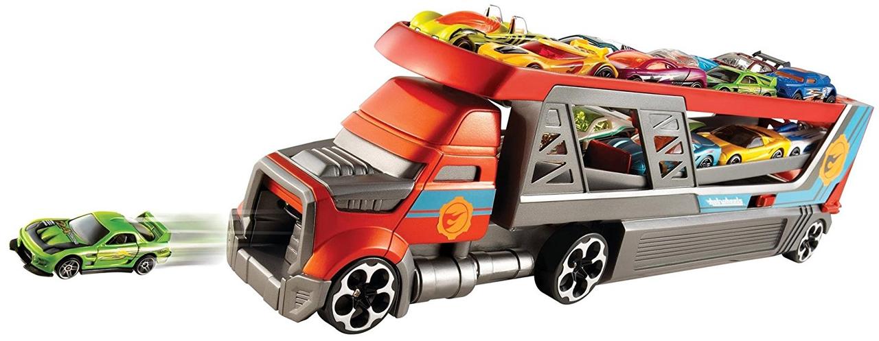 Hot Wheels City Blastin Rig Автовоз пускач для машин/таманець
