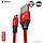 Кабель Baseus Yiven Series MicroUSB 1m, Red (CAMYW-A09), фото 3