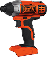 Гайковерт ударний акумуляторний 1/4" (Li-Ion), 18, BLACK&DECKER