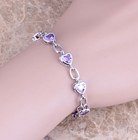 Жіночий браслет серця