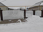 Ворота роспашного типу для паркану з одностороннім заповненням секцій, фото 4