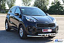 Передня захист ST009-15 (нерж) - Kia Sportage 2015+ рр., фото 3