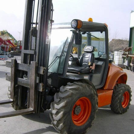 Дизельний вездеходный вилочний навантажувач Ausa C250H, навантажувачі підвищеної прохідності б/у, фото 2
