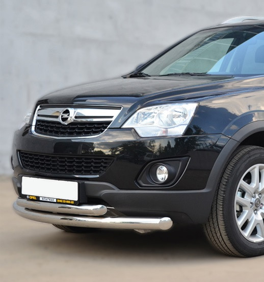 Подвійна труба (нерж.) - Opel Antara 2007+ рр.