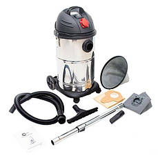 Пилосос промисловий 1400Вт 30л Intertool DT-1030