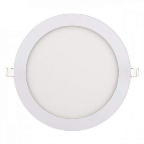 Круглий світлодіодний світильник 18W 6400К SLIM