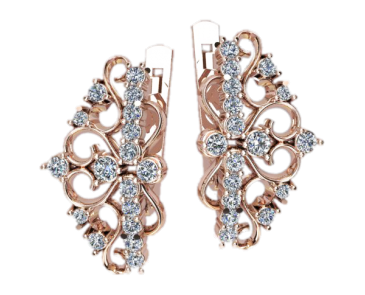 Сережки жіночі, фото 1