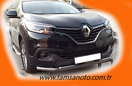 Передня захист ST014 (нерж) - Renault Kadjar