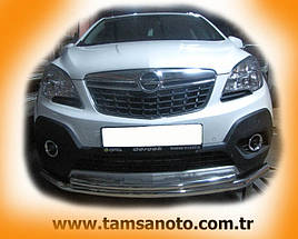 Передня захист ST014 (нерж) - Opel Mokka 2012+ рр.