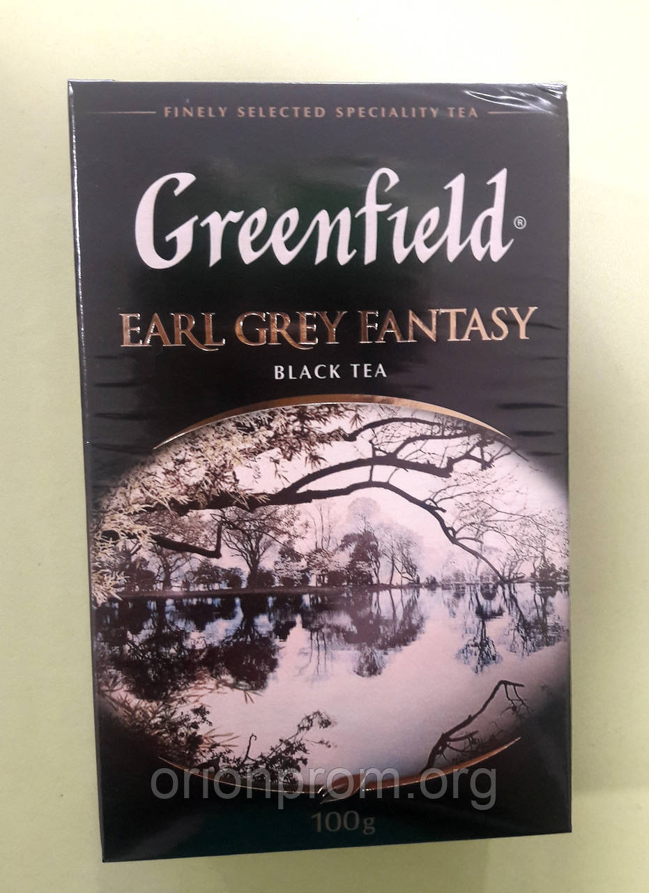 Чай Greenfield Earl Grey Fantasy 100 г чорний, фото 1