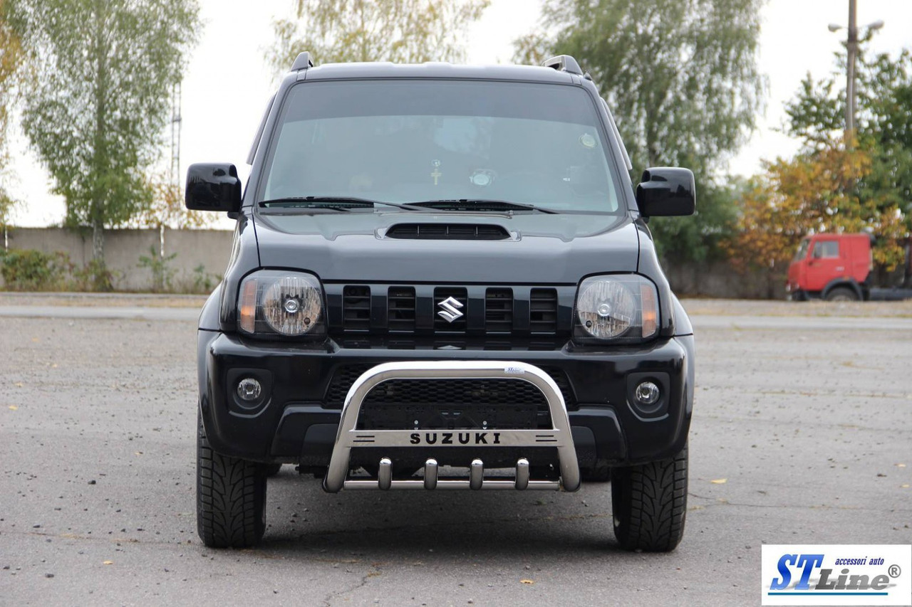 Кенгурятник QT006 (нерж) - Suzuki Jimny