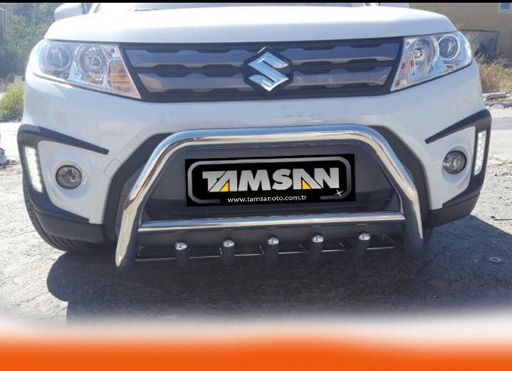 Кенгурятник WT003 (нерж) - Suzuki Vitara 2015+ рр.