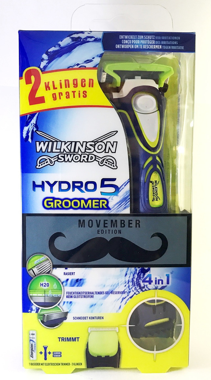 Станок Wilkinson Sword Hidro5 Groomer 3 картриджа