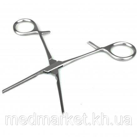 Затискач за COOLEY атравматичний кровоспинний прямий 42-0376-14 (ЗА-114)