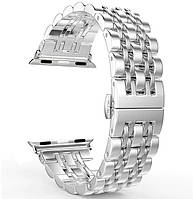 Металлический ремешок Primo Steel Link для часов Apple Watch 38mm / 40mm / 41mm - Silver
