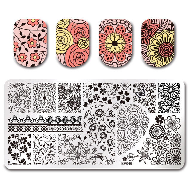 Пластина для стемпінгу Lpnails BP046EStyle