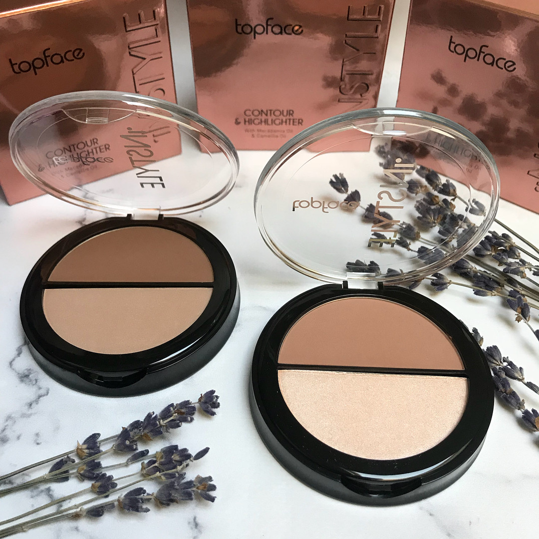 Купить Хайлайтер и контур для макияжа TopFace Contour & Highlighter
