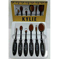 Набір пензлів для коригувальних засобів Kylie (6 шт.), фото 4