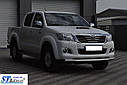 Передня захист ST008 (нерж.) - Toyota Hilux 2006-2015 рр., фото 3