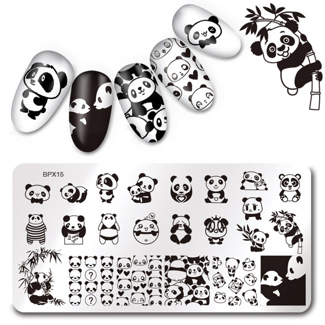 Пластина для стемпінгу Lpnails BPX015EStyle