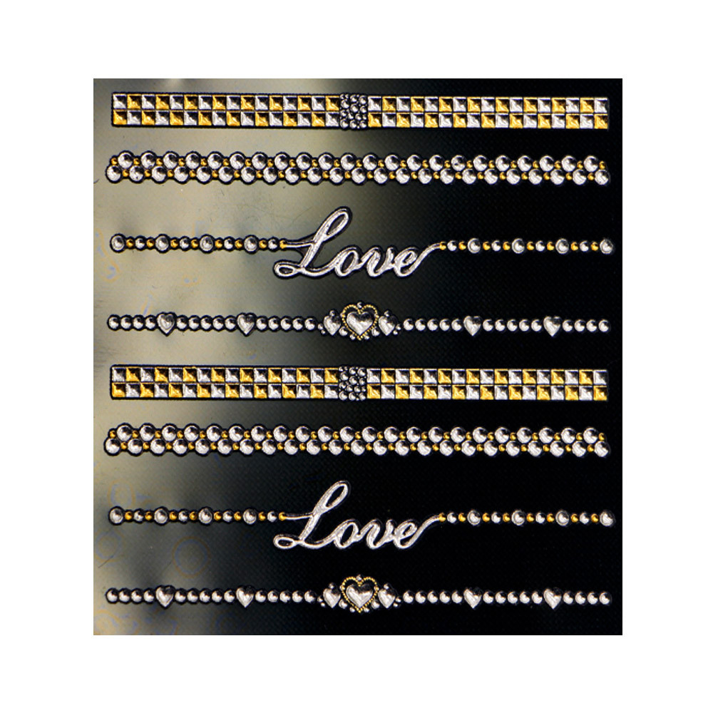 3D слайдер для дизайну нігтів Finger Chain - Love & LoveEStyle