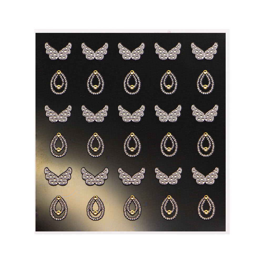 3D слайдер для дизайну нігтів Shiny Nail Applique - Dazzling Decoration - Lovely AnGelEStyle