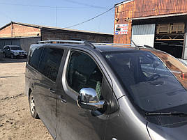 Рейлінги Хром - Toyota Proace 2017+ XS база, металева ніжка