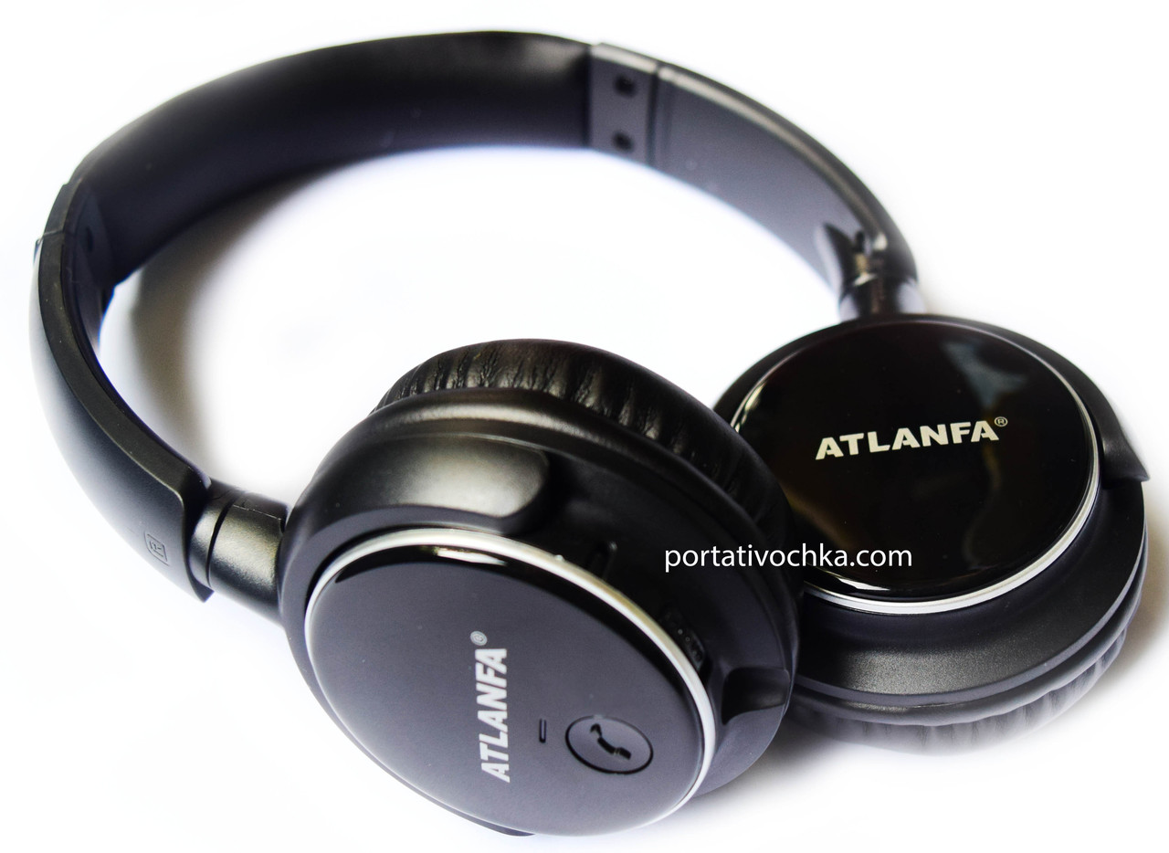 Навушники бездротові Atlanfa Monster AT — 7612 з Bluetooth, MP3 плеєром і FM, фото 1