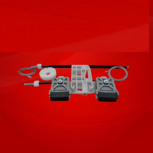 Ремкомплект склопідіймача skoda fabia ii 2007 — 2014 на передні ліві двері (ПОСИЛЕНИЙ), фото 1