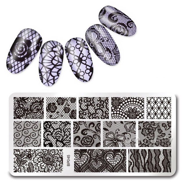 Пластина для стемпінгу Lpnails BP045EStyle