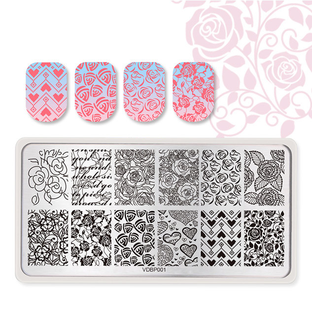Пластина для стемпінгу Lpnails VDBP001EStyle