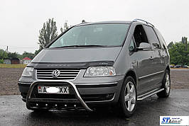 Кенгурятник WT004 (нерж) - Volkswagen Sharan 1995-2010 рр.