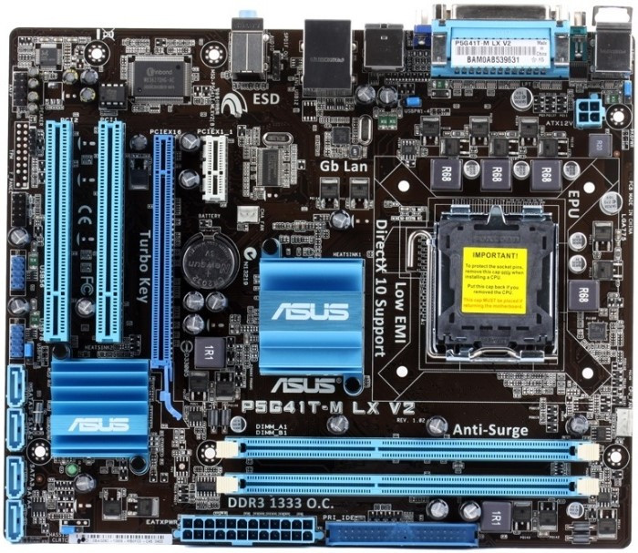 ASUS P5G41T-M LX V2 Socket 775 DDR3 Повністю робоча!