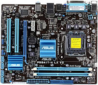 ASUS P5G41T-M LX V2 Socket 775 DDR3 Полностью рабочая!