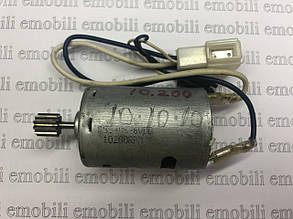 Мотор 6V, 37 мм, 10 зубів для дитячого електромобіля XX MOTOR, RS540S-6VDC, 10200RPM