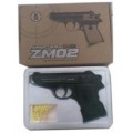 Пістолет ZM 02 металевий CYMA з кульками Кор-ка 20*5*14см