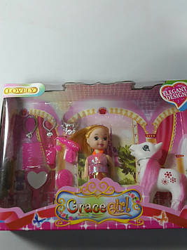 Лялька в наборі з поні