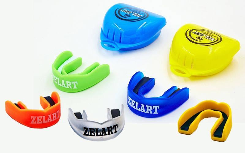 Капа боксерська одностороння Zelart дорослих в коробочці BO-3602, фото 1