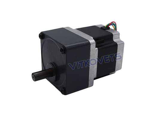 Кроковий двигун c циліндричним редуктором 86HS8040A4-G10 NEMA34 (коефіцієнт редукції 1:10), фото 1