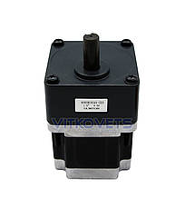 Кроковий двигун c циліндричним редуктором 86HS8040A4-G10 NEMA34 (коефіцієнт редукції 1:10), фото 3