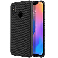Nillkin Xiaomi Mi8 Synthetic fiber Black Магнітний Чохол Накладка Бампер
