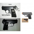 Пістолет ZM 03 металевий CYMA з кульками Кор-ка 20*14*4см