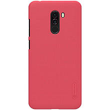 Nillkin Xiaomi Pocophone F1 Super Frosted Shield Red Чохол Накладка Бампер