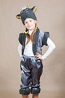 Дитячий новорічний костюм Баранець Овечка Вівця для хлопчиків 4,5,6,7 років Сірий