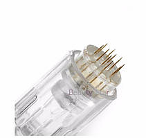 Насадки змінні для дермаштампу MYM dr. Pen ultima A1-C на 12 голок із позолотою